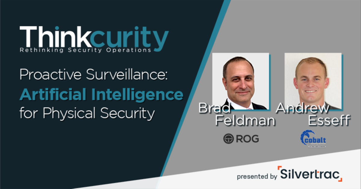 Proactive Surveillance Artificial Intelligence in Physical Security