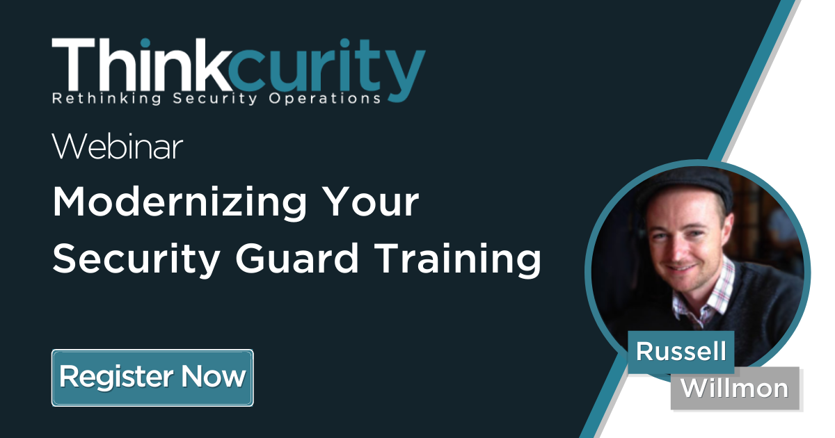 Modernizing Your Security Guard Training